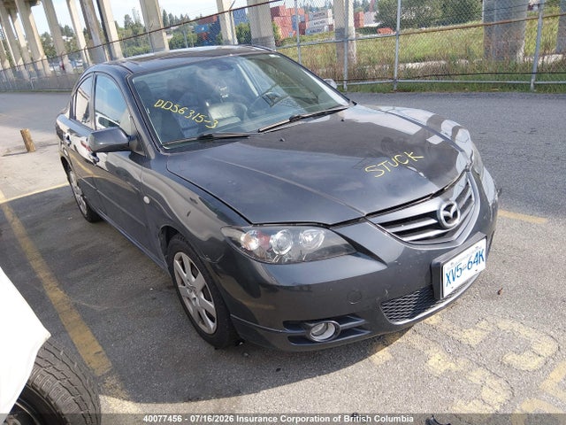 40077456 :رقم المزاد ، JM1BK123361440233 vin ، 2006 Mazda Mazda3 Gt مزاد بيع