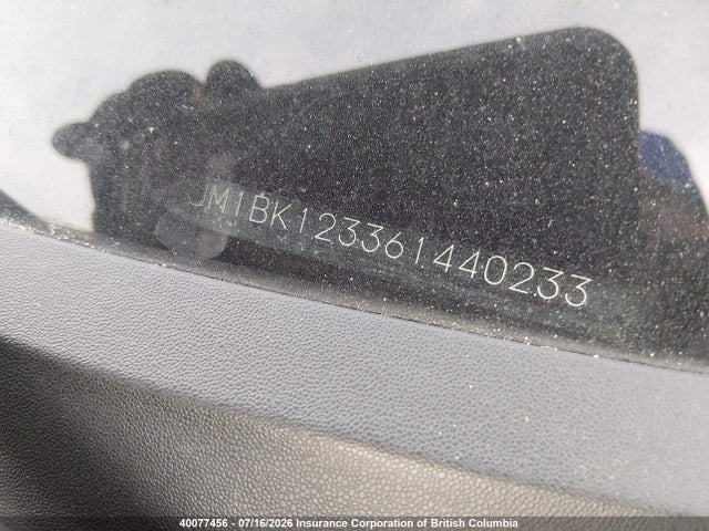 Продаж на аукціоні авто 2006 Mazda Mazda3 Gt, vin: JM1BK123361440233, номер лоту: 40077456