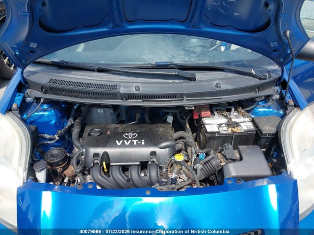 40079566 :رقم المزاد ، JTDKT923975059685 vin ، 2007 Toyota Yaris مزاد بيع