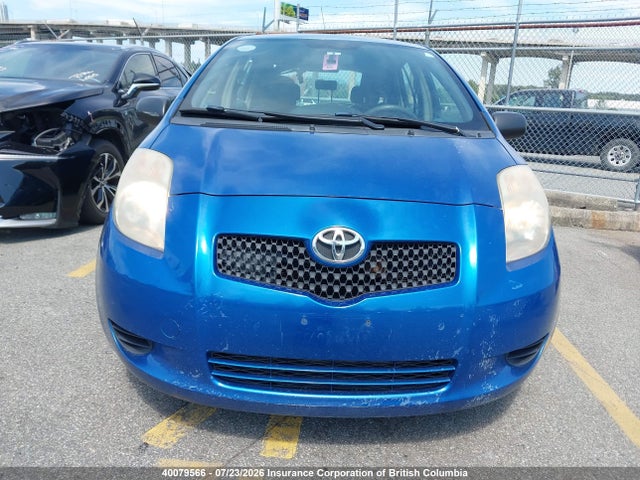 40079566 :رقم المزاد ، JTDKT923975059685 vin ، 2007 Toyota Yaris مزاد بيع