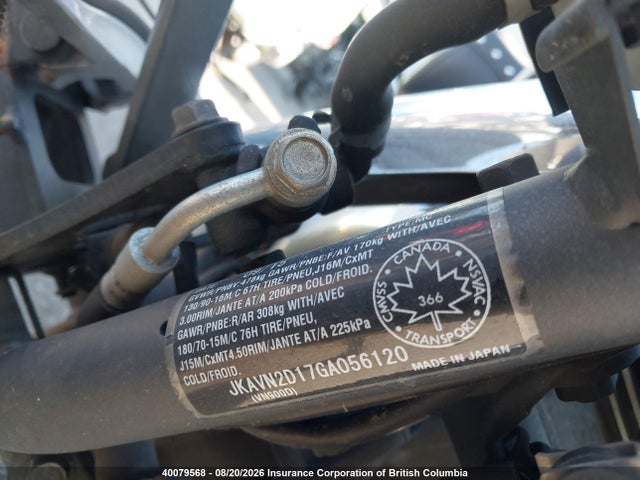 Kawasaki Vn900 D 2016 JKAVN2D17GA056120 Image 10
