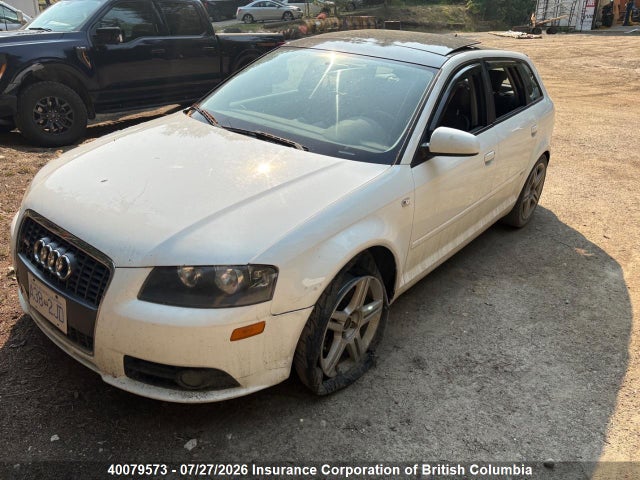 2008 Audi A3 მანქანა იყიდება აუქციონზე, vin: WAUHF68P38A013298, აუქციონის ნომერი: 40079573