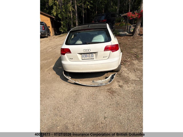 2008 Audi A3 მანქანა იყიდება აუქციონზე, vin: WAUHF68P38A013298, აუქციონის ნომერი: 40079573