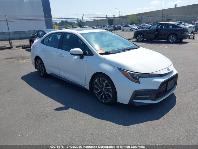 Продаж на аукціоні авто 2020 Toyota Corolla Se/xse, vin: 5YFB4RBE6LP004011, номер лоту: 40079576