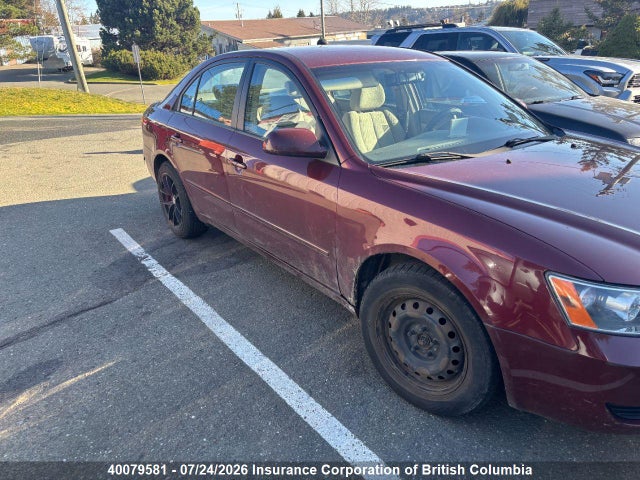 2007 Hyundai Sonata Gl/gls მანქანა იყიდება აუქციონზე, vin: 5NPET46C87H195915, აუქციონის ნომერი: 40079581