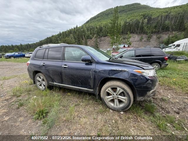 Aukcja sprzedaży 2011 Toyota Highlander Limited, vin: 5TDDK3EH7BS088623, numer aukcji: 40079582