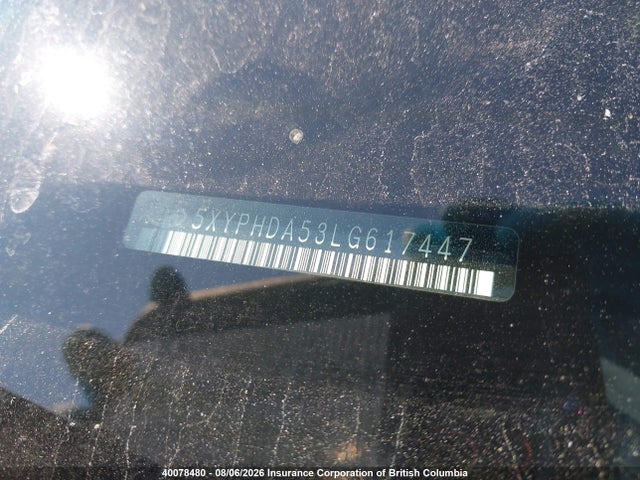 Продаж на аукціоні авто 2020 Kia Sorento Ex/s, vin: 5XYPHDA53LG617447, номер лоту: 40078480