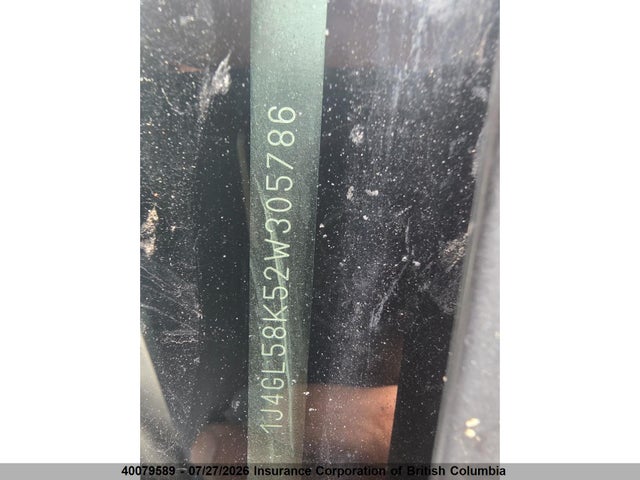 Aukcja sprzedaży 2002 Jeep Liberty Limited, vin: 1J4GL58K52W305786, numer aukcji: 40079589