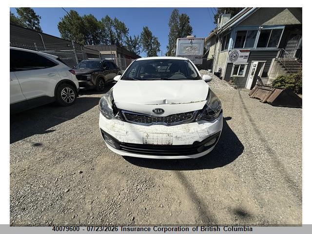 2014 Kia Rio მანქანა იყიდება აუქციონზე, vin: KNADN4A38E6390589, აუქციონის ნომერი: 40079600