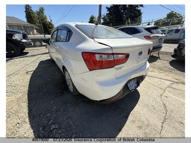 2014 Kia Rio მანქანა იყიდება აუქციონზე, vin: KNADN4A38E6390589, აუქციონის ნომერი: 40079600