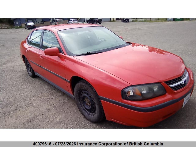 40079616 :رقم المزاد ، 2G1WF52EX49463427 vin ، 2004 Chevrolet Impala مزاد بيع