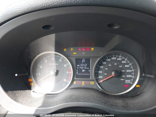2014 Subaru Xv Crosstrek 2.0 Limited მანქანა იყიდება აუქციონზე, vin: JF2GPAKC8EH332835, აუქციონის ნომერი: 40079619