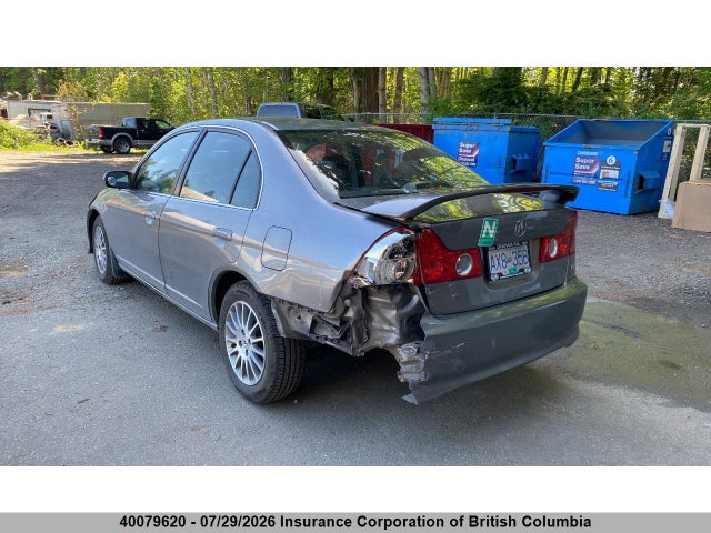 40079620 :رقم المزاد ، 2HHES36874H001742 vin ، 2004 Acura 1.7el Premium مزاد بيع
