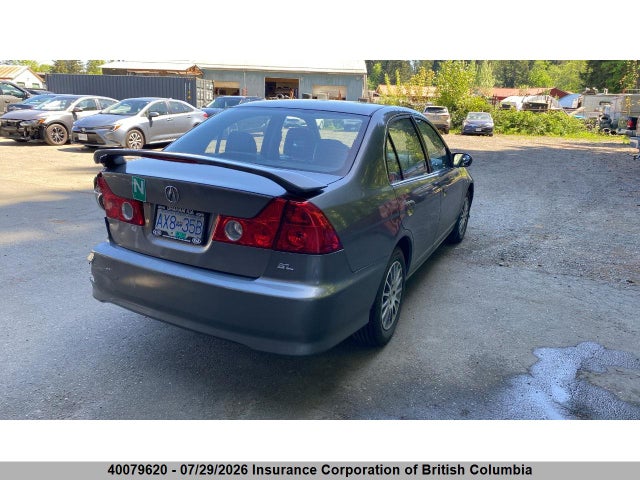 40079620 :رقم المزاد ، 2HHES36874H001742 vin ، 2004 Acura 1.7el Premium مزاد بيع