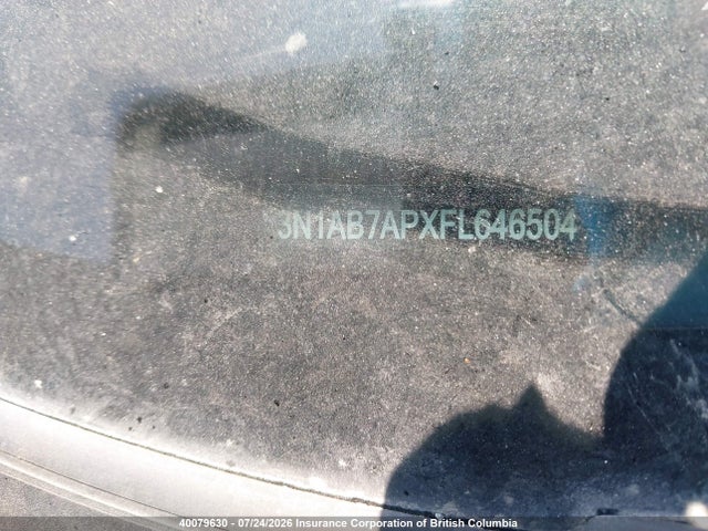 40079630 :رقم المزاد ، 3N1AB7APXFL646504 vin ، 2015 Nissan Sentra 1.8 S/1.8 Sl/1.8 Sr/1.8 Sv مزاد بيع