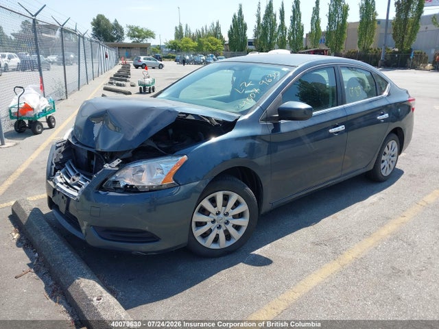 40079630 :رقم المزاد ، 3N1AB7APXFL646504 vin ، 2015 Nissan Sentra 1.8 S/1.8 Sl/1.8 Sr/1.8 Sv مزاد بيع