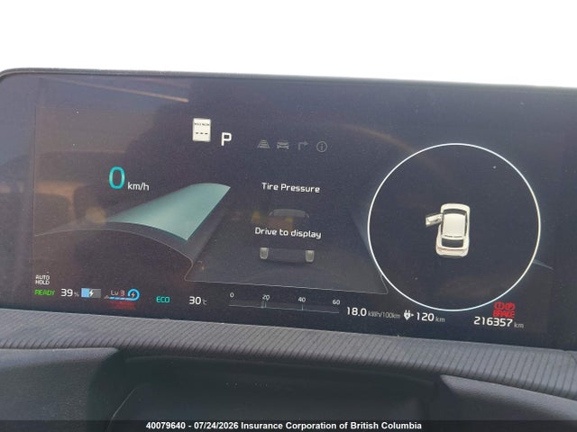 40079640 :رقم المزاد ، KNDC4DLC7N5078185 vin ، 2022 Kia Ev6 مزاد بيع