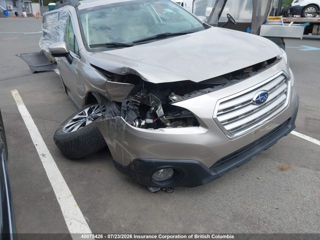 2017 Subaru Outback 2.5i Limited მანქანა იყიდება აუქციონზე, vin: 4S4BSCNC6H3245480, აუქციონის ნომერი: 40075426