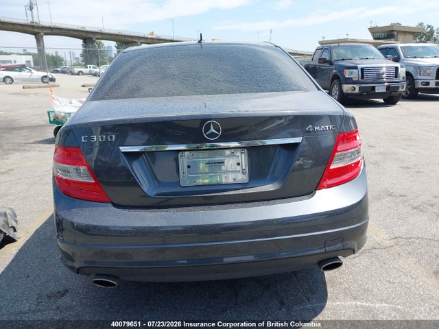 Auction sale of the 2010 Mercedes-benz C 300 4matic, vin: WDDGF8BB4AF477576, lot number: 40079651