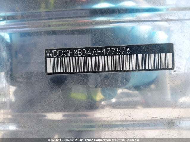 Auction sale of the 2010 Mercedes-benz C 300 4matic, vin: WDDGF8BB4AF477576, lot number: 40079651