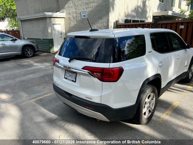 Продажа на аукционе авто 2017 Gmc Acadia Sle, vin: 1GKKNRLA8HZ308080, номер лота: 40079660