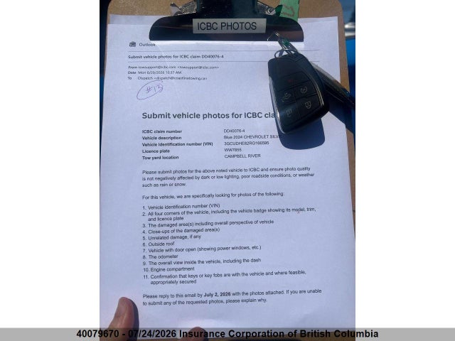 3GCUDHE82RG166595 Chevrolet Silverado K1500 Zr2