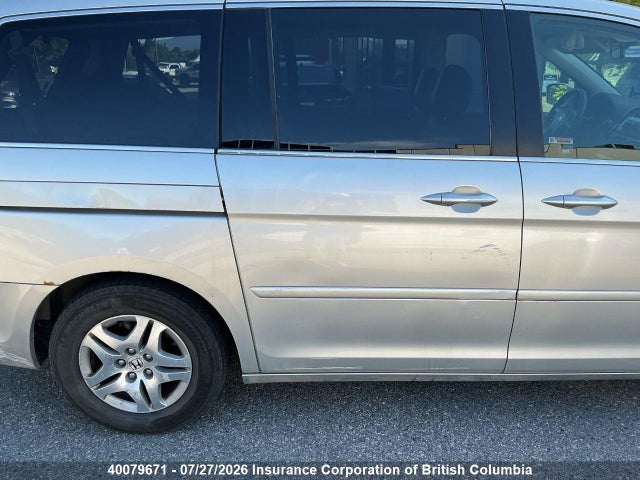 2005 Honda Odyssey Ex-l მანქანა იყიდება აუქციონზე, vin: 5FNRL38665B505865, აუქციონის ნომერი: 40079671
