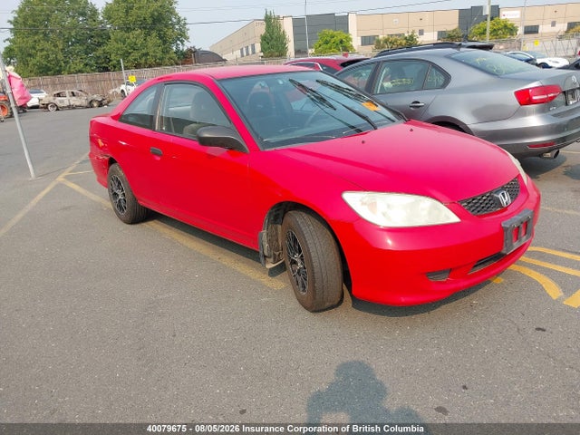 40079675 :رقم المزاد ، 1HGEM21265L812089 vin ، 2005 Honda Civic مزاد بيع