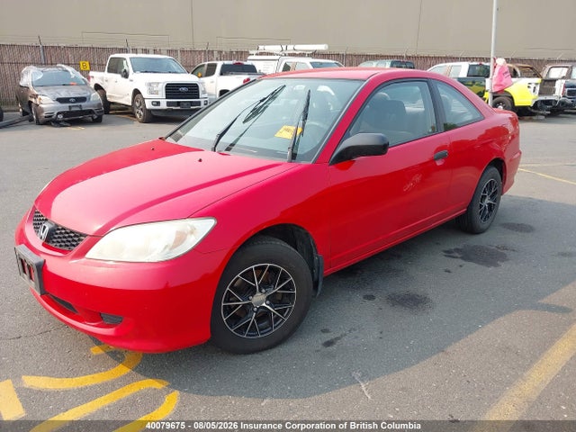 2005 Honda Civic მანქანა იყიდება აუქციონზე, vin: 1HGEM21265L812089, აუქციონის ნომერი: 40079675