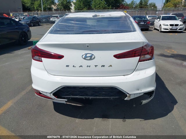 Продажа на аукционе авто 2019 Hyundai Elantra Sel/value/limited, vin: KMHD84LF8KU767300, номер лота: 40076479