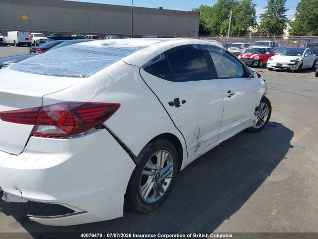 Продажа на аукционе авто 2019 Hyundai Elantra Sel/value/limited, vin: KMHD84LF8KU767300, номер лота: 40076479