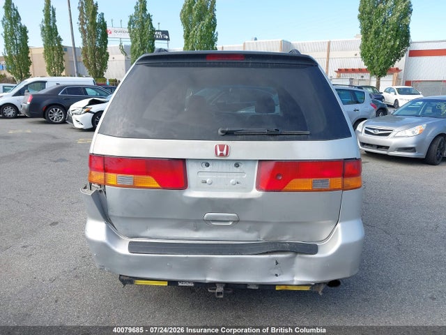 2003 Honda Odyssey Exl მანქანა იყიდება აუქციონზე, vin: 2HKRL18933H010262, აუქციონის ნომერი: 40079685