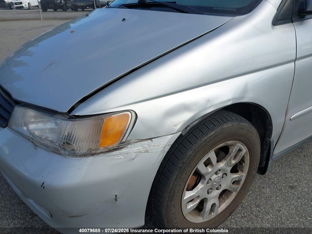 2003 Honda Odyssey Exl მანქანა იყიდება აუქციონზე, vin: 2HKRL18933H010262, აუქციონის ნომერი: 40079685