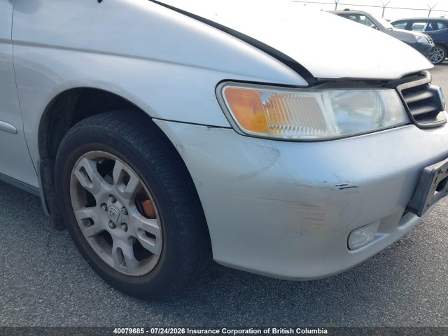 2003 Honda Odyssey Exl მანქანა იყიდება აუქციონზე, vin: 2HKRL18933H010262, აუქციონის ნომერი: 40079685