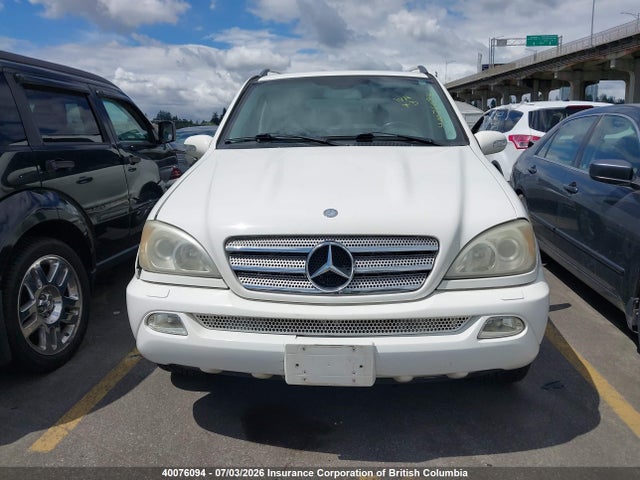 Продажа на аукционе авто 2005 Mercedes-benz Ml 350, vin: 4JGAB57E45A547346, номер лота: 40076094