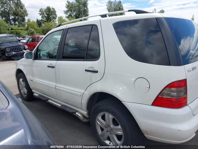 Продажа на аукционе авто 2005 Mercedes-benz Ml 350, vin: 4JGAB57E45A547346, номер лота: 40076094