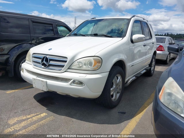 Продажа на аукционе авто 2005 Mercedes-benz Ml 350, vin: 4JGAB57E45A547346, номер лота: 40076094