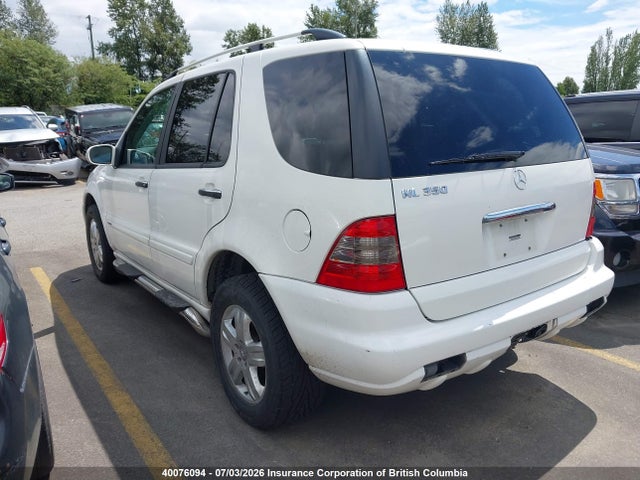 Продажа на аукционе авто 2005 Mercedes-benz Ml 350, vin: 4JGAB57E45A547346, номер лота: 40076094