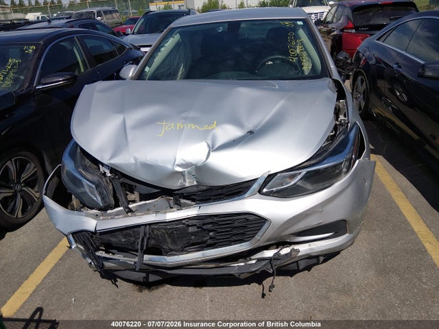 Продаж на аукціоні авто 2017 Chevrolet Cruze Lt, vin: 3G1BE5SM8HS538966, номер лоту: 40076220