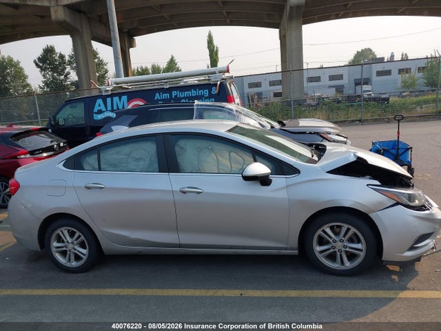Продаж на аукціоні авто 2017 Chevrolet Cruze Lt, vin: 3G1BE5SM8HS538966, номер лоту: 40076220