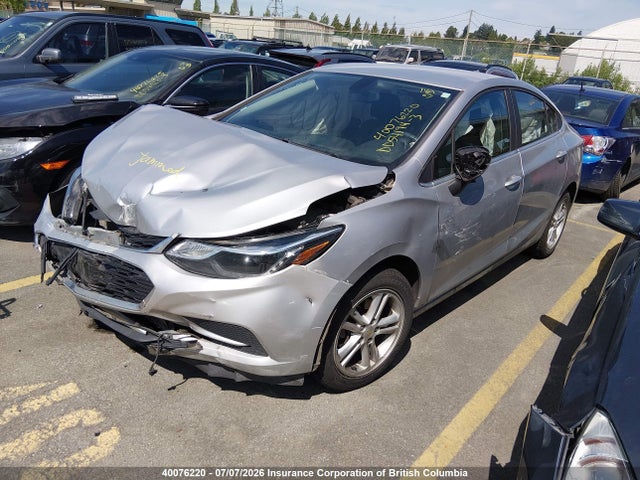 Продаж на аукціоні авто 2017 Chevrolet Cruze Lt, vin: 3G1BE5SM8HS538966, номер лоту: 40076220