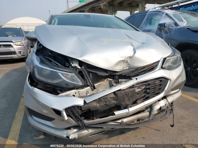 Продаж на аукціоні авто 2017 Chevrolet Cruze Lt, vin: 3G1BE5SM8HS538966, номер лоту: 40076220