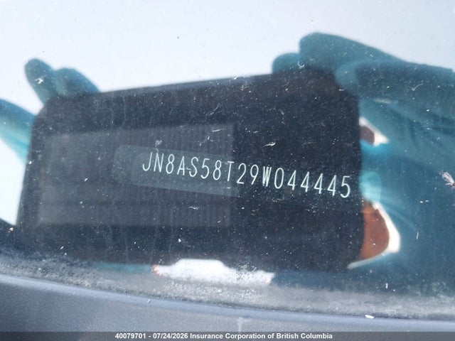 Aukcja sprzedaży 2009 Nissan Rogue, vin: JN8AS58T29W044445, numer aukcji: 40079701