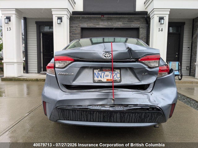 2022 Toyota Corolla Le/xle მანქანა იყიდება აუქციონზე, vin: 5YFBPMBE3NP315764, აუქციონის ნომერი: 40079713