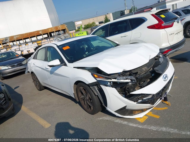 2021 Hyundai Elantra Sel მანქანა იყიდება აუქციონზე, vin: KMHLN4AG5MU169071, აუქციონის ნომერი: 40076397
