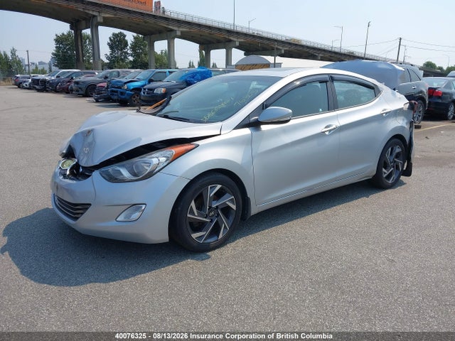 Продаж на аукціоні авто 2013 Hyundai Elantra Gls/limited, vin: 5NPDH4AEXDH394093, номер лоту: 40076325
