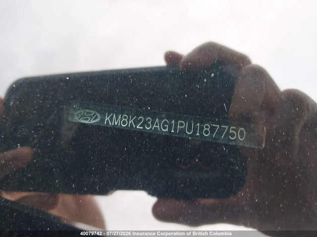 Продажа на аукционе авто 2023 Hyundai Kona, vin: KM8K23AG1PU187750, номер лота: 40079742
