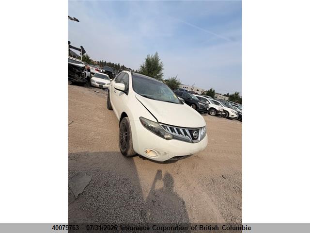 Продажа на аукционе авто 2009 Nissan Murano S/sl/le, vin: JN8AZ18WX9W201332, номер лота: 40079763