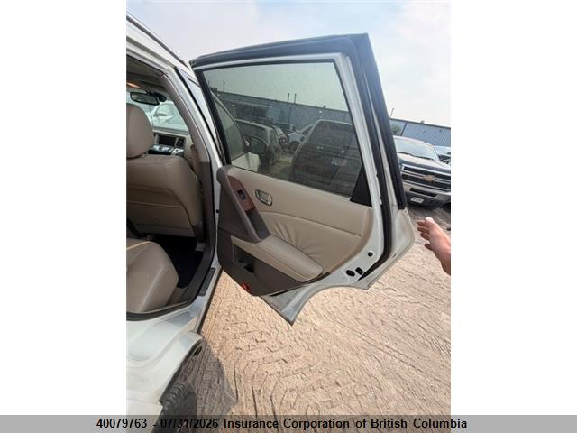 2009 Nissan Murano S/sl/le მანქანა იყიდება აუქციონზე, vin: JN8AZ18WX9W201332, აუქციონის ნომერი: 40079763