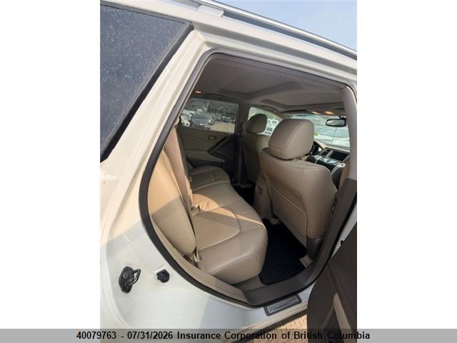 2009 Nissan Murano S/sl/le მანქანა იყიდება აუქციონზე, vin: JN8AZ18WX9W201332, აუქციონის ნომერი: 40079763